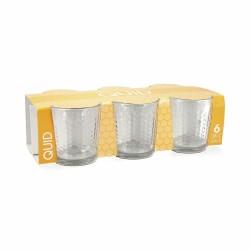 Set de Vasos Quid Gala Transparente Vidrio 6 Piezas 260 ml