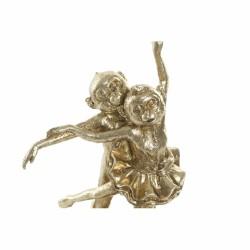 Figura Decorativa DKD Home Decor FZ-95015 18,5 x 11,2 x 29,5 cm Dorado Resina Colonial Mono