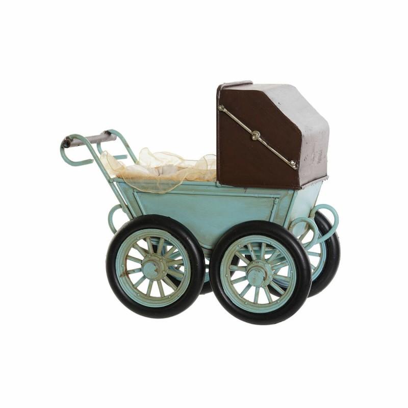 Figura Decorativa DKD Home Decor MO-186345 Azul Marrón Coche Vintage 19 x 11 x 16,5 cm