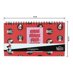 Planificador Semanal Minnie Mouse Bloc Papel (35 x 16,7 x 1 cm)