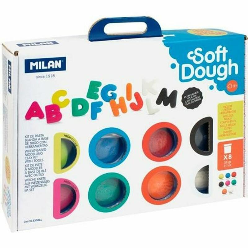 Juego Creativo de Plastilina Milan Many Letters Abecedario 37 Piezas