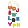 Juego Creativo de Plastilina Milan Many Letters Abecedario 37 Piezas