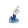 Figura Decorativa DKD Home Decor Azul Romántico Bailarina Ballet 11 x 6 x 23 cm