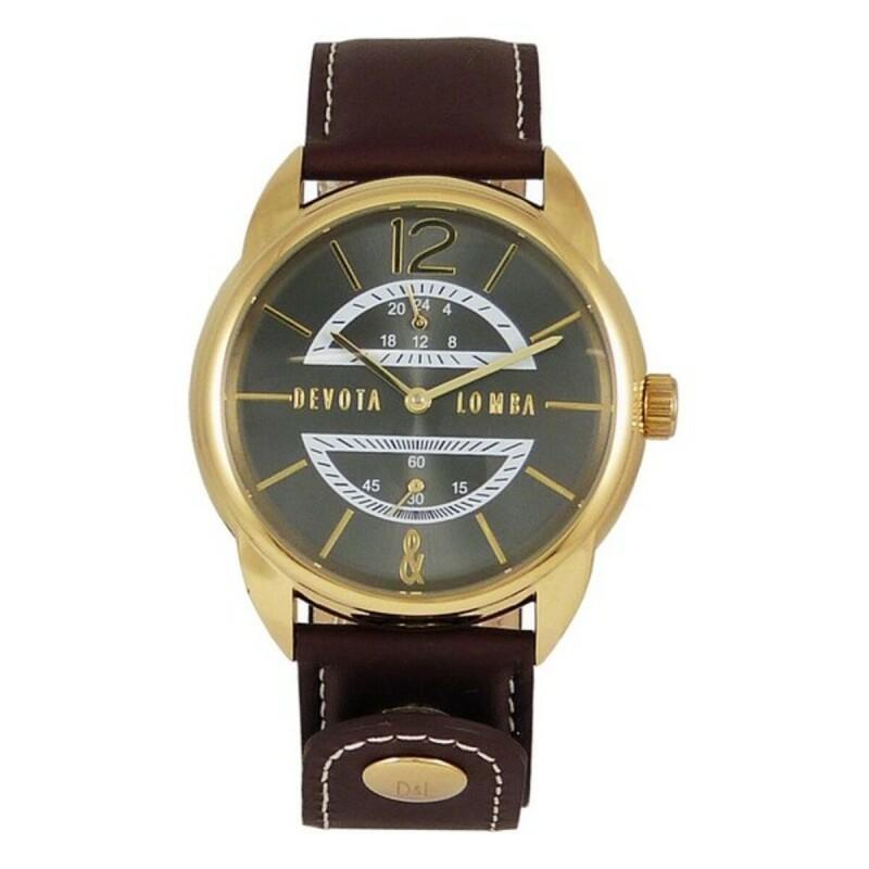 Reloj Hombre Devota & Lomba DL009MMF-02BRBLACK (Ø 42 mm)