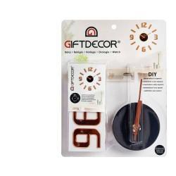 Reloj de Pared Adhesivo ABS Ø 35 cm