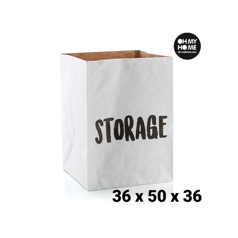 Bolsa de Papel Grande Oh My Home (36 x 50 x 36 cm)