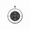 Reloj de Pared DKD Home Decor Negro Cristal Hierro 64 x 9 x 73 cm