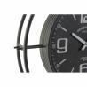 Reloj de Pared DKD Home Decor Negro Cristal Hierro 64 x 9 x 73 cm