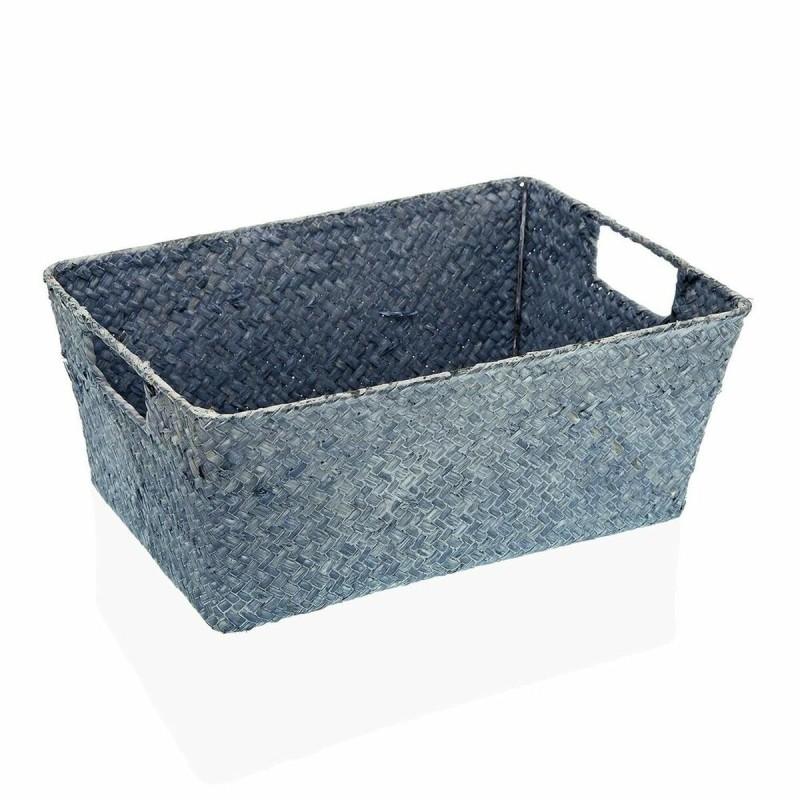 Cesta Multiusos Versa Azul (22 x 13 x 31 cm)