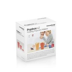 Palomiteras de Silicona Plegables Popbox InnovaGoods (Pack de 2)