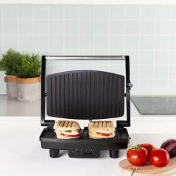 Grill de contacto Tristar GR-2856 1000W Negro Acero 28 x 19 cm