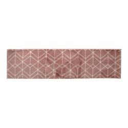 Alfombra DKD Home Decor Rosa Poliéster (60 x 2.4 x 1 cm)