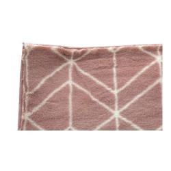 Alfombra DKD Home Decor Rosa Poliéster (60 x 2.4 x 1 cm)