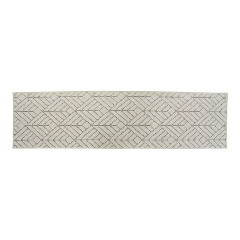 Alfombra DKD Home Decor Poliéster Chic (61 x 240 x 1 cm)