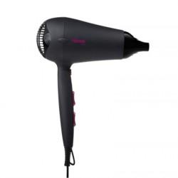 Secador de Pelo Plegable Tristar HD-2358 Iónico Negro 2000W