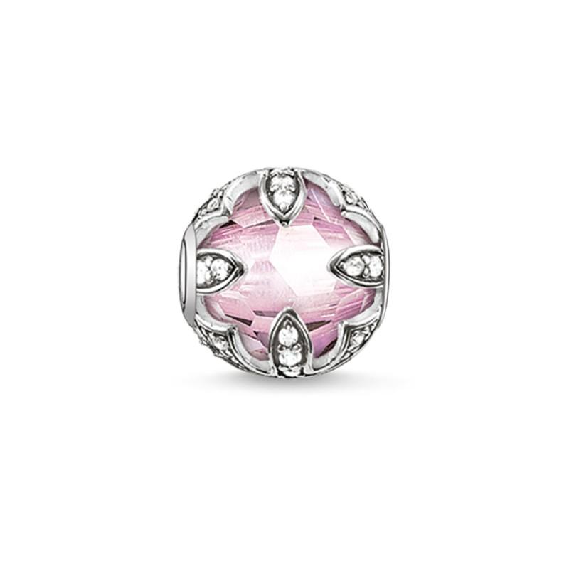 Abalorio Mujer Thomas Sabo K0108-640-9 Rosa Plateado (1,1 cm)