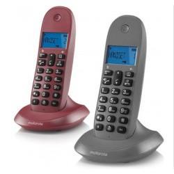 Teléfono Inalámbrico Motorola C1002 (2 pcs)