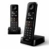 Teléfono Inalámbrico Philips D4702B/34 Duo 1,8" DECT (2 pcs)