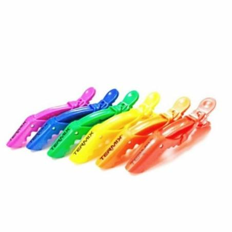 Pinzas para el Cabello Termix Pride Arcoíris (6 uds)