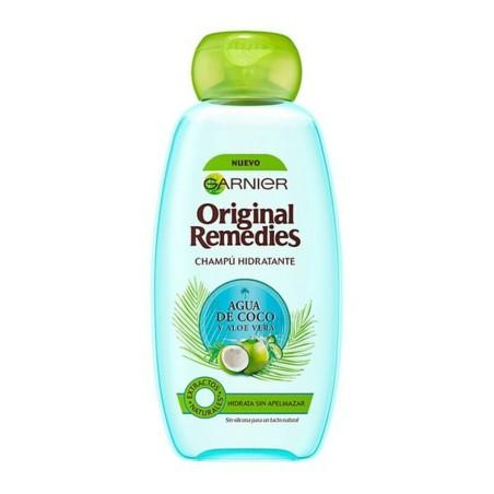 Champú Hidratante Original Remedies Agua Coco Y Aloe Garnier (300 ml)