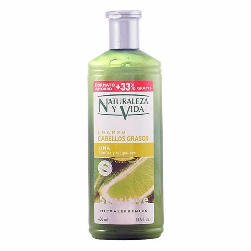 Champú Purificante Sensitive Naturvital Champu Sensitive 100 ml 400 ml (400 ml)