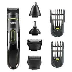 Set para Cuidado de la Barba TM Electron 7 en 1 Verde