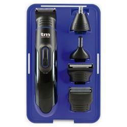 Set para Cuidado de la Barba TM Electron 7 en 1 Azul