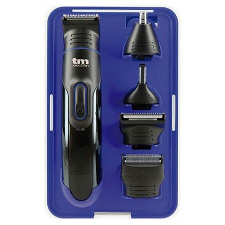 Set para Cuidado de la Barba TM Electron 7 en 1 Azul