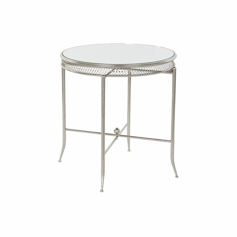 Mesa auxiliar DKD Home Decor Plateado Metal Espejo 56 x 56 x 56 cm