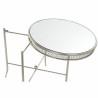 Mesa auxiliar DKD Home Decor Plateado Metal Espejo 56 x 56 x 56 cm