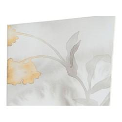 Cuadro DKD Home Decor Drawed Leaf 33 x 3 x 38 cm Tradicional Hoja de planta (2 Unidades)