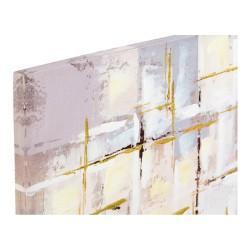 Cuadro DKD Home Decor Squares Abstracto 100 x 3 x 100 cm Moderno (2 Unidades)