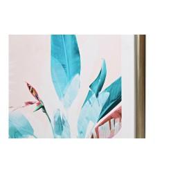 Cuadro DKD Home Decor 60 x 4 x 80 cm Tropical (3 Piezas)