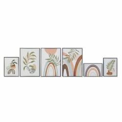 Cuadro DKD Home Decor Hoja de planta (40 x 2,8 x 60 cm)