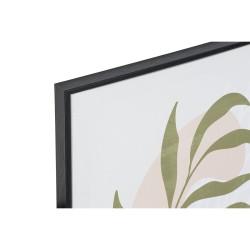 Cuadro DKD Home Decor Hoja de planta (40 x 2,8 x 60 cm)