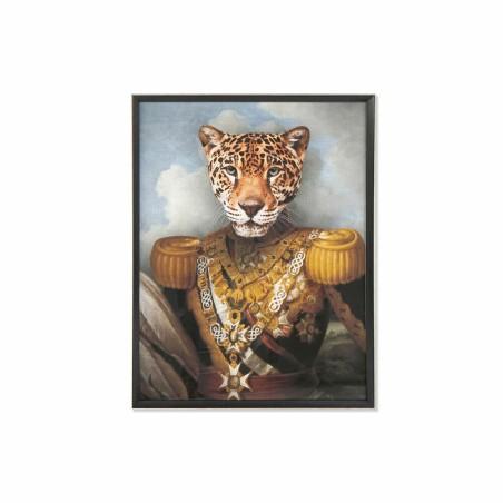 Cuadro DKD Home Decor Leopardo (74 x 3 x 97 cm)