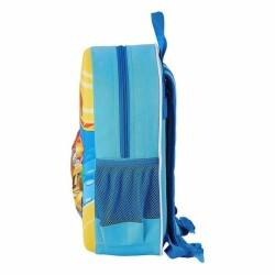 Mochila Infantil 3D SuperThings Azul claro