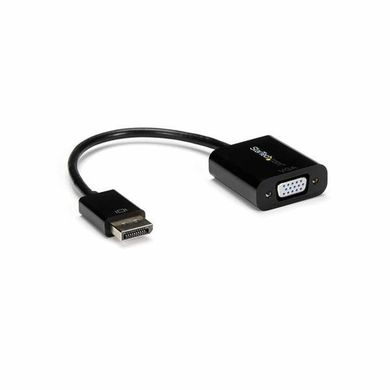 Adaptador DisplayPort a VGA Startech DP2VGA3X5 Negro