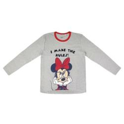 Pijama Minnie Mouse Mujer Gris (Adultos)