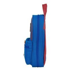 Plumier Mochila F.C. Barcelona M847 Granate Azul marino 12 x 23 x 5 cm