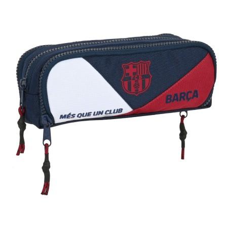 Estuche Escolar F.C. Barcelona Corporativa Azul Granate (21 x 8 x 8 cm)