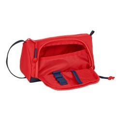 Estuche Escolar RFEF Azul Rojo 20 x 11 x 8.5 cm