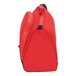 Estuche Escolar RFEF Azul Rojo 20 x 11 x 8.5 cm (32 Piezas)