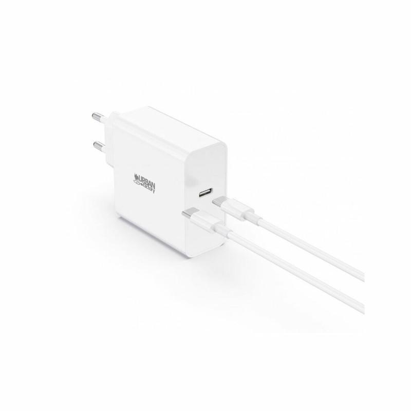 Cargador portátil Urban Factory PSC65UF              (2 m) Blanco