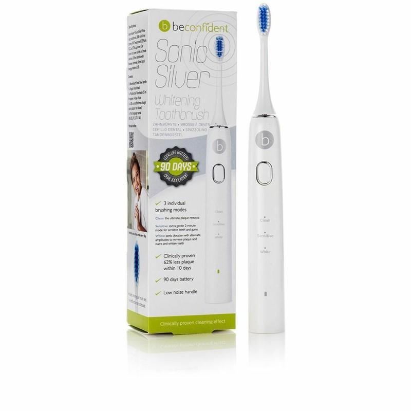 Cepillo de Dientes Eléctrico Beconfident Sonic Silver