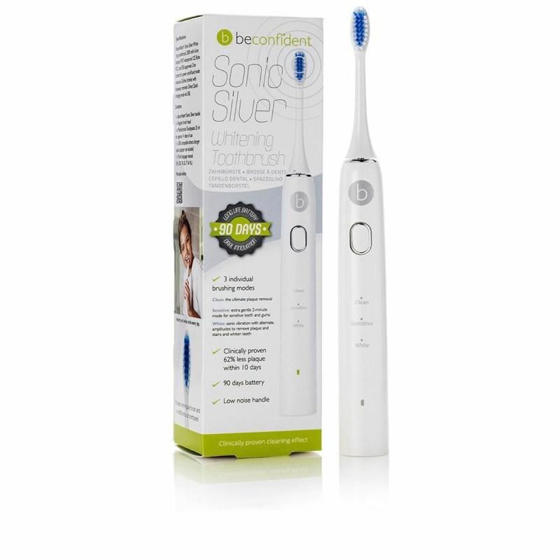 Cepillo de Dientes Eléctrico Beconfident Sonic Silver