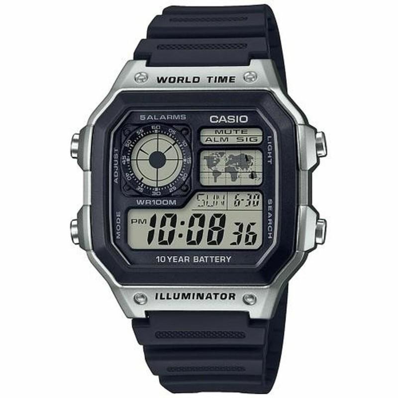 Reloj Hombre Casio AE-1200WH-1CVEF Negro Gris (Ø 40 mm)