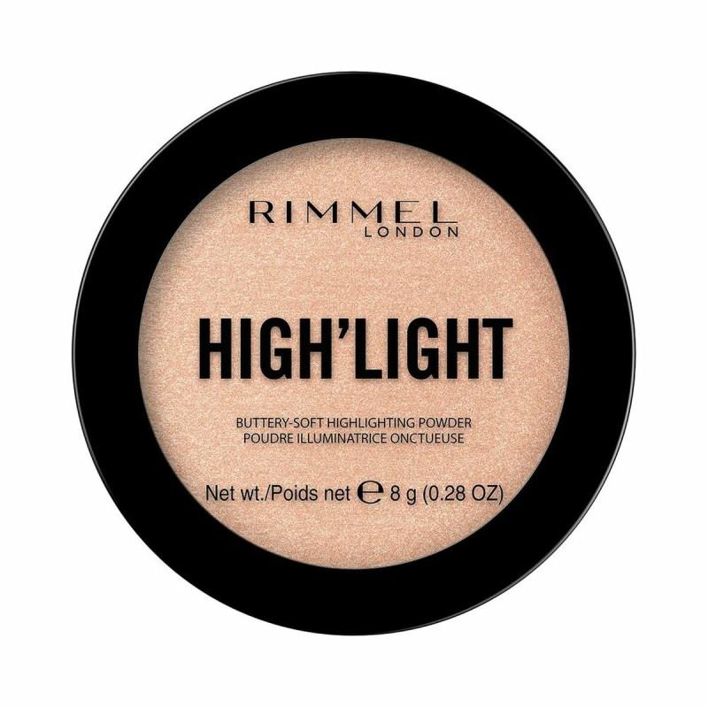 Polvos Compactos Bronceadores High'Light  Rimmel London 99350066694 Nº 002 Candleit 8 g