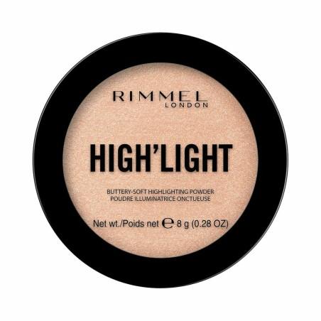 Polvos Compactos Bronceadores High'Light  Rimmel London 99350066694 Nº 002 Candleit 8 g