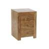 Mesita de Noche DKD Home Decor Natural Acacia 45 x 35 x 60 cm